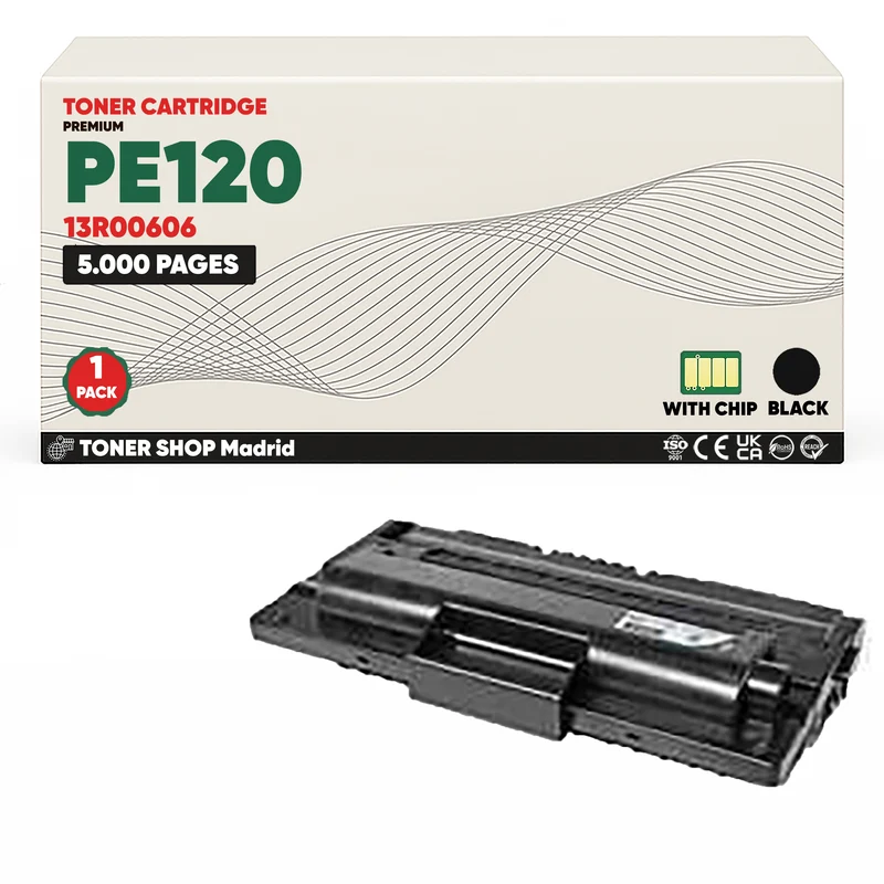 BDink Cartucho Tóner Compatible Xerox WorkCentre PE120 Negro