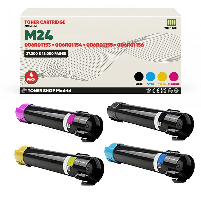 BDink Tóner Compatible Xerox WorkCentre M24 (Pack 4 CMYK)