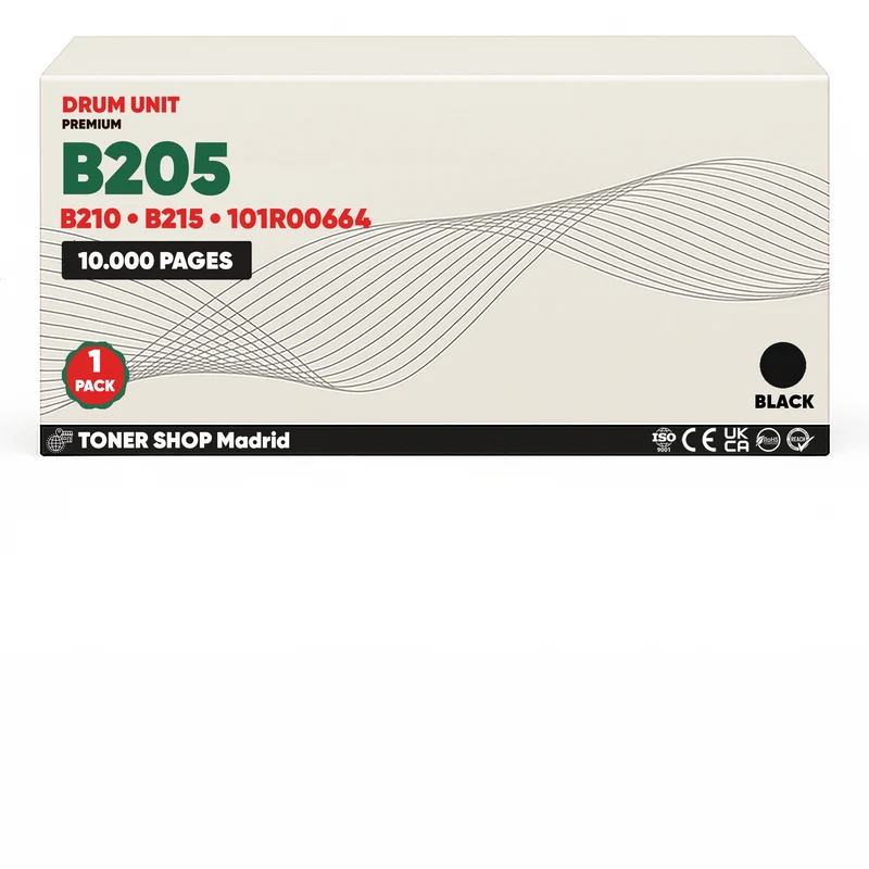 BDink Tambor de Imagen Compatible Xerox B205/B215 Negro (Drum)