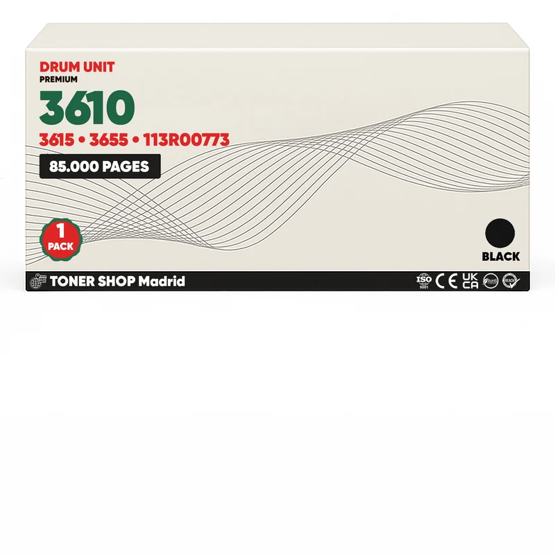 BDink Tambor de Imagen Compatible Xerox Phaser 3610/3655 (Drum)