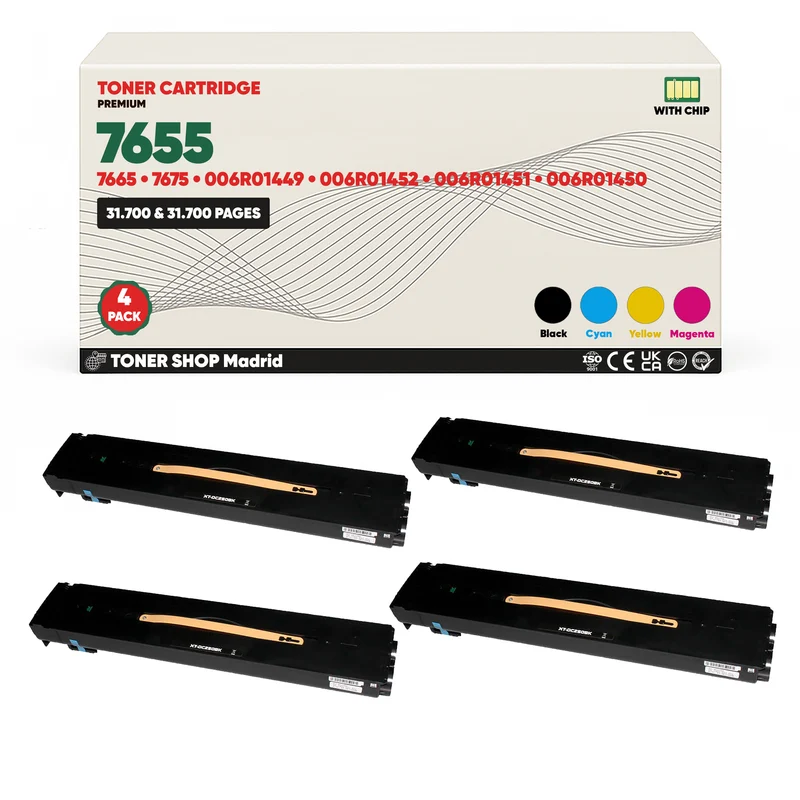 BDink Tóner Compatible Xerox WorkCentre 7655/7675 (Pack 4 CMYK)