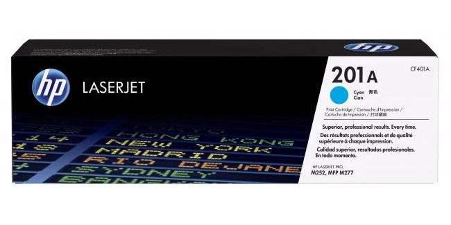 Toner HP 201A CF401A Cian