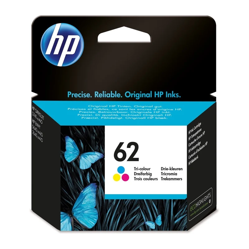 Cartucho HP 62 Color