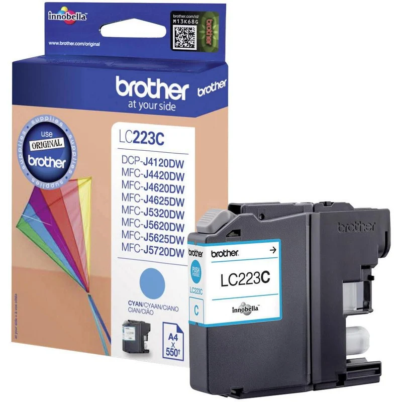 Cartucho Brother LC223C Cian