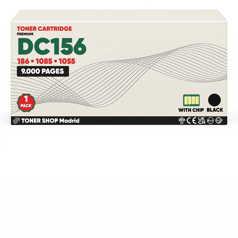 BDink Cartucho Tóner Compatible Xerox DocuCentre DC156/186/1085/1055 Negro