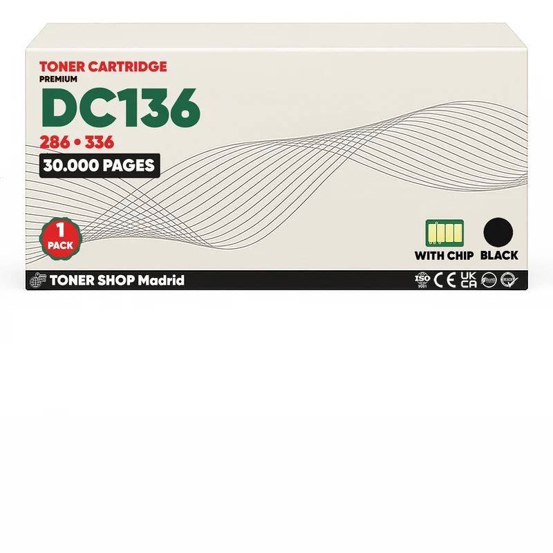 BDink Cartucho Tóner Compatible Xerox DocuCentre DC136/336 Negro