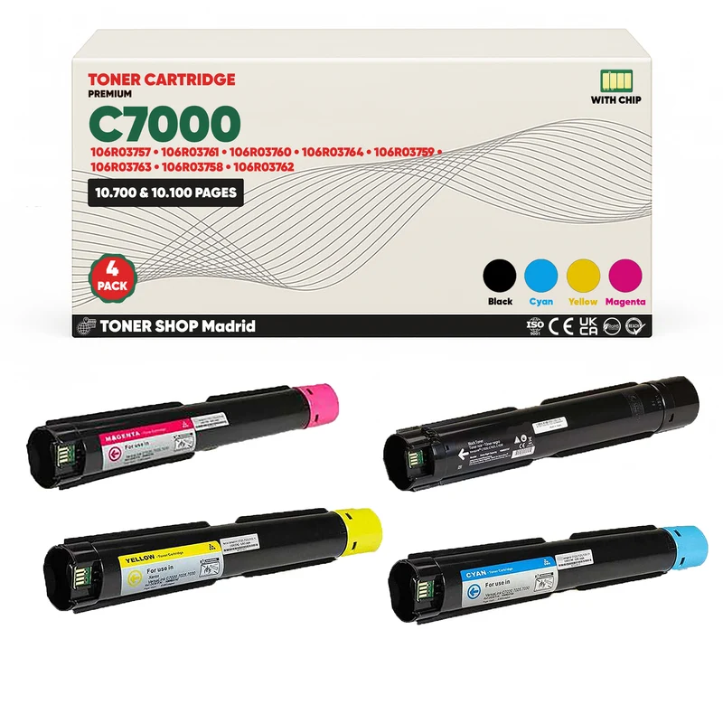 BDink Tóner Compatible Xerox VersaLink C7000 (Pack 4 CMYK)