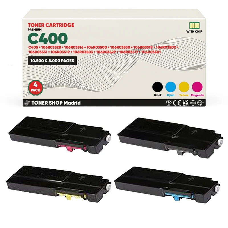 BDink Tóner Compatible Xerox VersaLink C400/C405 (Pack 4 CMYK)