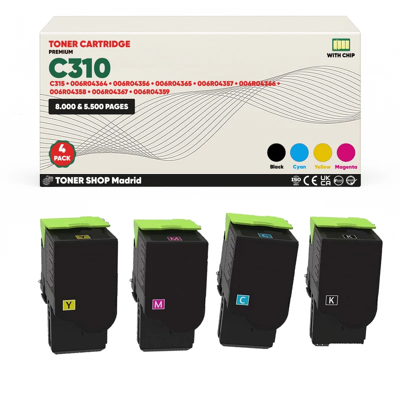 BDink Tóner Compatible Xerox C310/C315 (Pack 4 CMYK) 006R04364-67