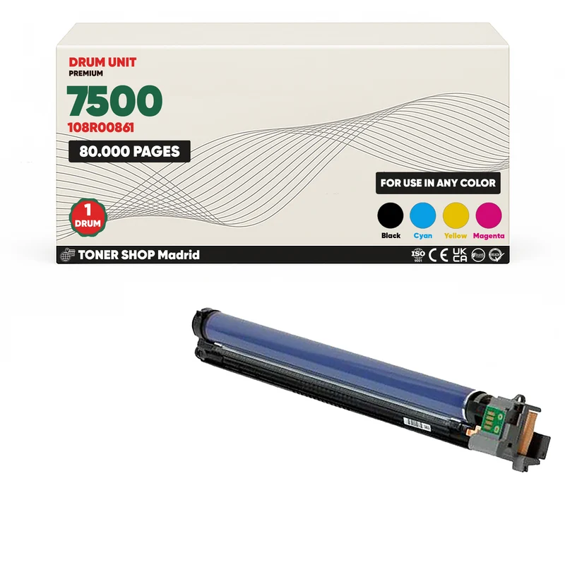 BDink Tambor de Imagen Compatible Xerox Phaser 7500 (Drum) - 4 colores
