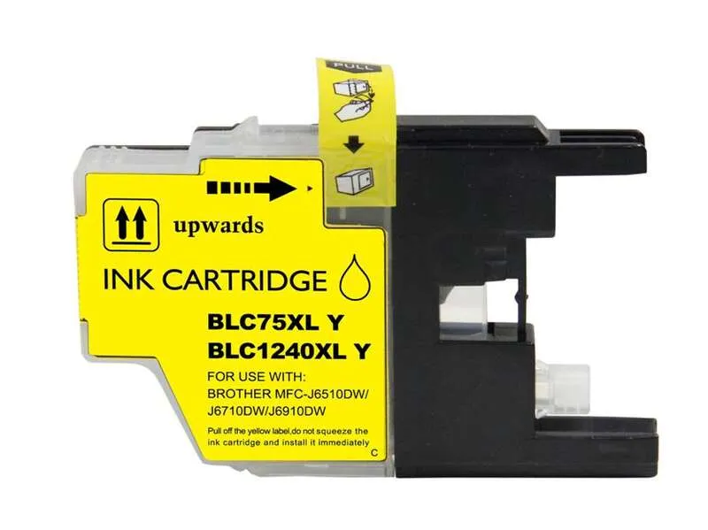 Cartucho compatible Brother LC1240XL Amarillo