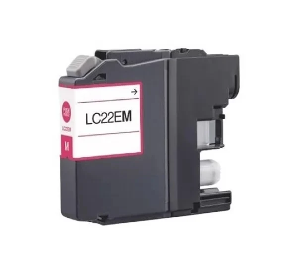 Cartucho compatible Brother LC22E Magenta