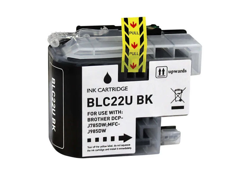 Cartucho compatible Brother LC22U Negro