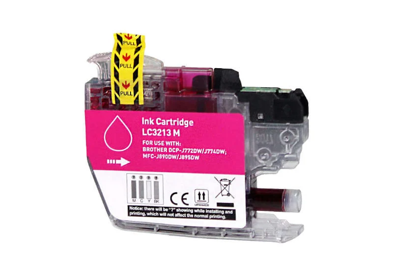 Cartucho compatible Brother LC3213 Magenta