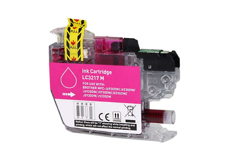 Cartucho compatible Brother LC3217 Magenta