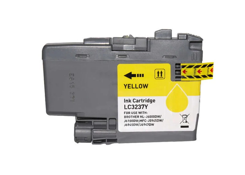 Cartucho compatible Brother LC3237 Amarillo