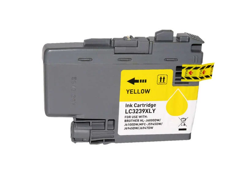 Cartucho compatible Brother LC3239XL Amarillo