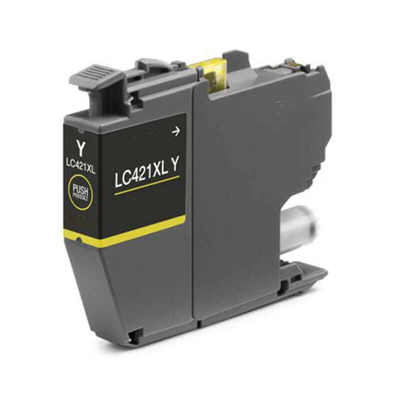 Cartucho compatible Brother LC421XL Amarillo