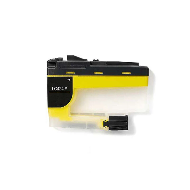 Cartucho compatible Brother LC424 Amarillo