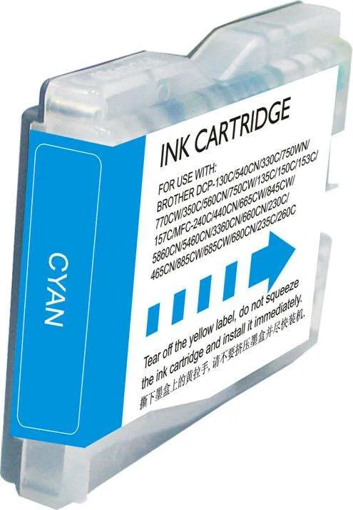 Cartucho compatible Brother LC1000XL Cian
