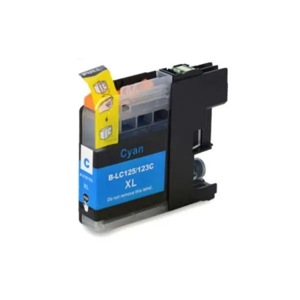 Cartucho compatible Brother LC123XL Cian