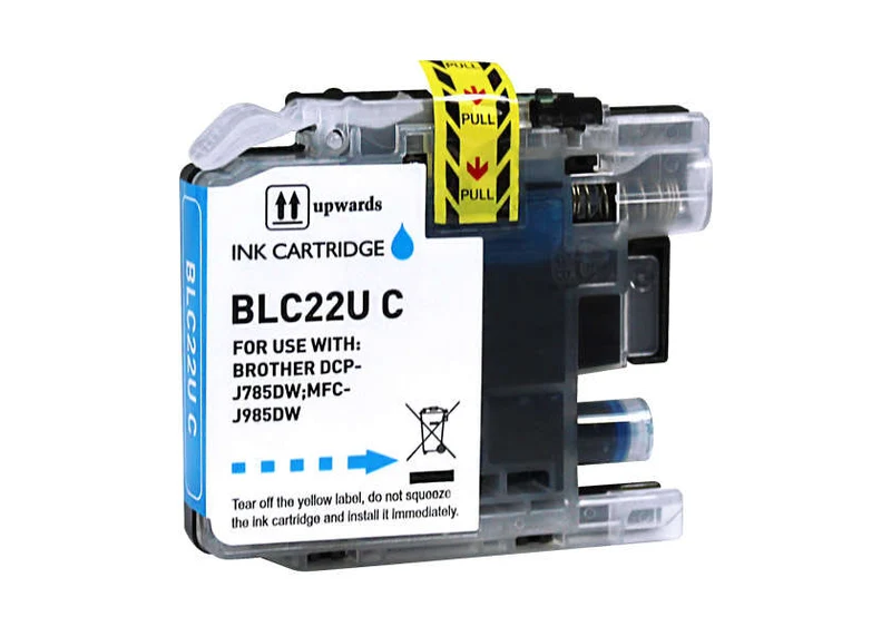 Cartucho compatible Brother LC22U Cian