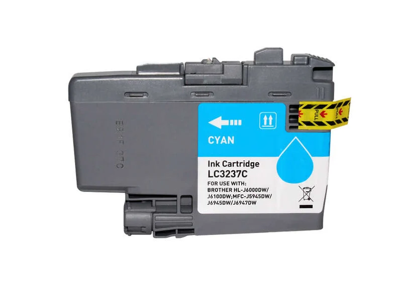 Cartucho compatible Brother LC3237 Cian