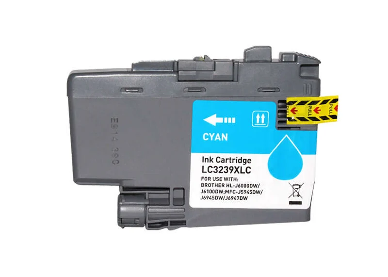 Cartucho compatible Brother LC3239XL Cian