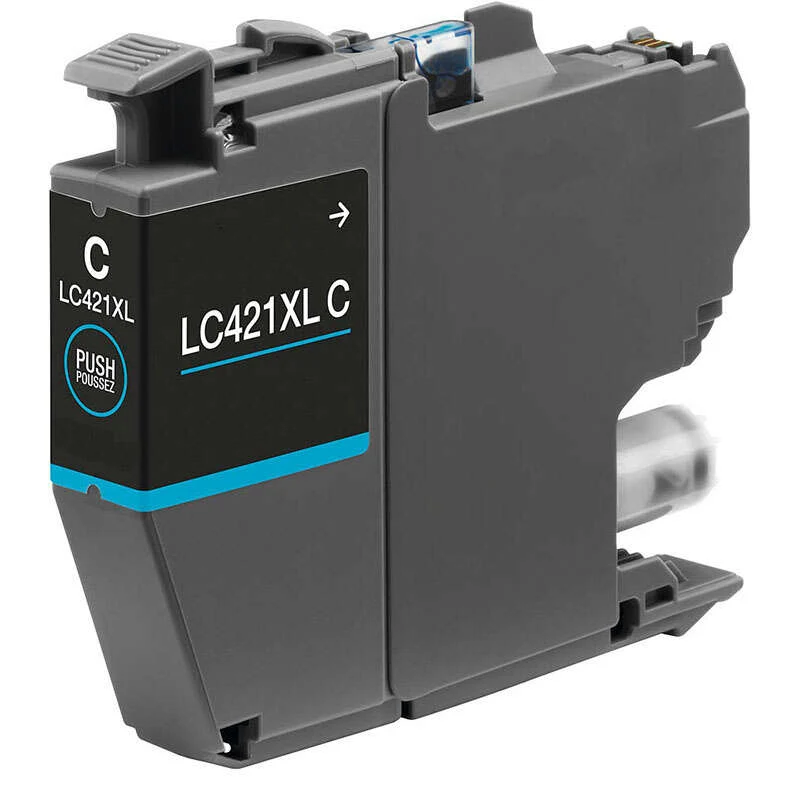 Cartucho compatible Brother LC421XL Cian
