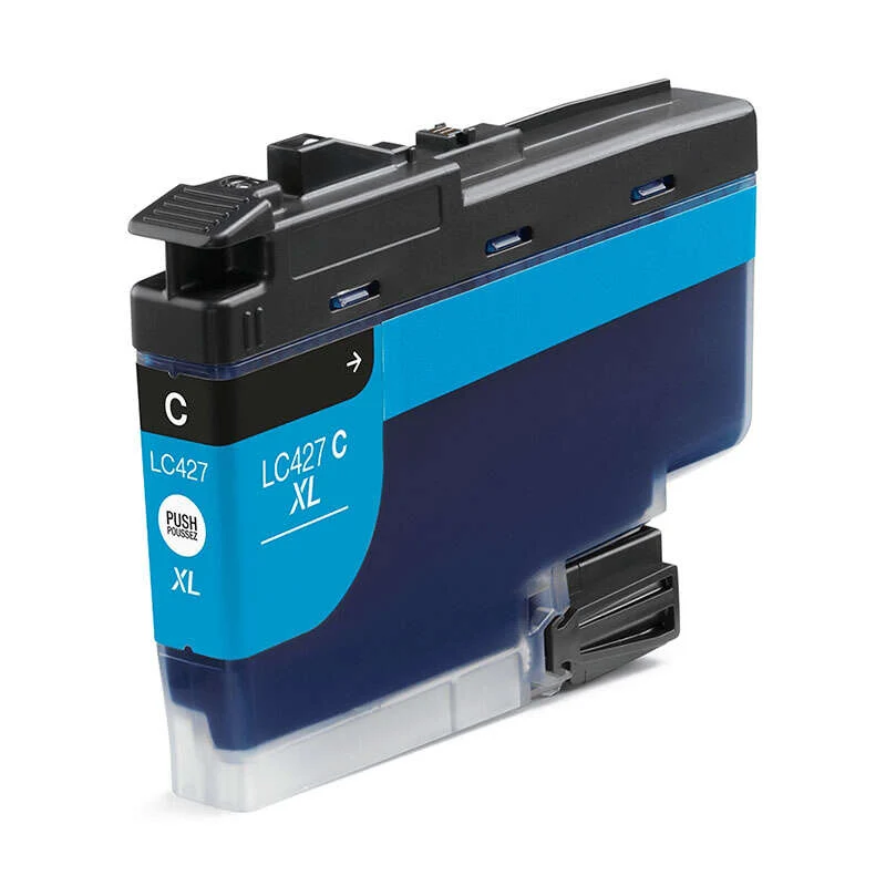 Cartucho compatible Brother LC427XL Cian