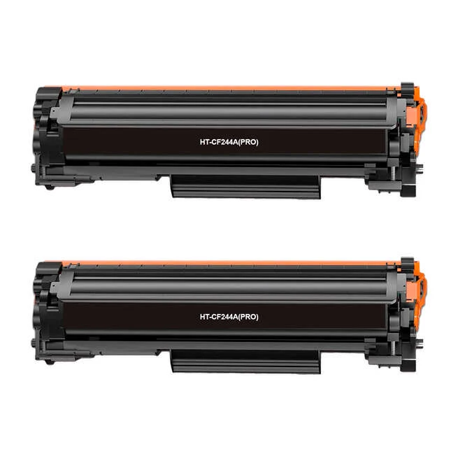 Tóner compatible HP CF244A Negro Pack de 2 Cartuchos de Tóner