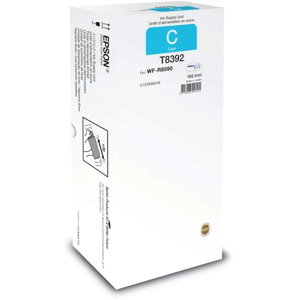 Epson T8392 XL Cyan Tóner Original - C13T83924N