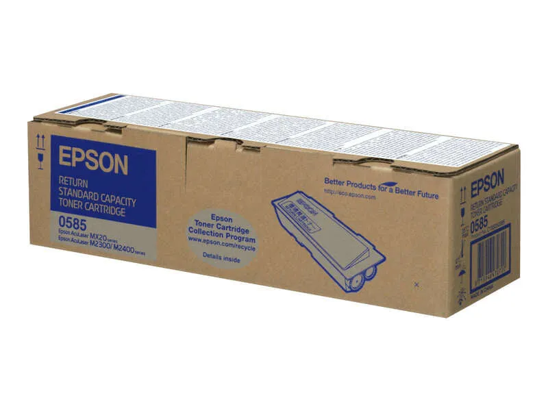 Epson Aculaser M2300/M2400 Negro Tóner Original - C13S050583/C13S050585