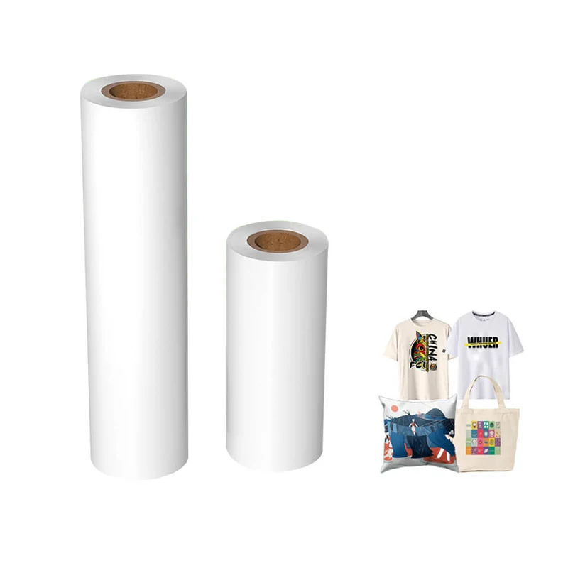 El mejor rollo de película de transferencia DTF de pelado en caliente / frío 30 cm 60 cm