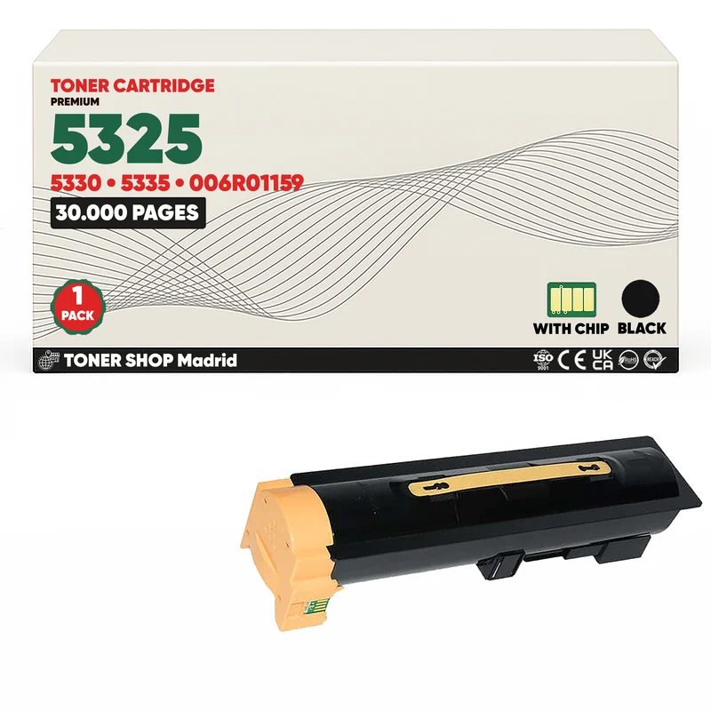 BDink Cartucho Tóner Compatible Xerox WorkCentre 5325 Negro