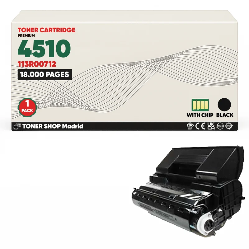 BDink Cartucho Tóner Compatible Xerox Phaser 4510 Negro