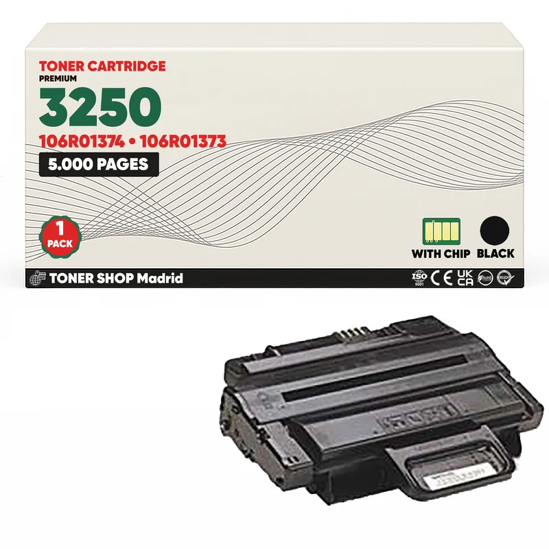 BDink Cartucho Tóner Compatible Xerox Phaser 3250 Negro