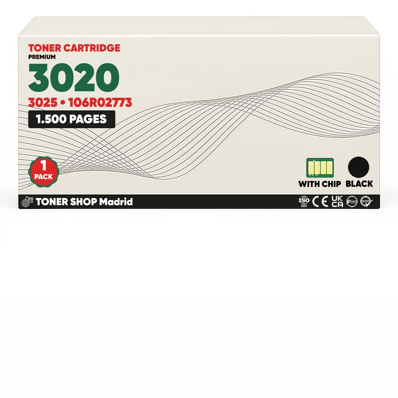 BDink Cartucho Tóner Compatible Xerox 3020/3025 Negro