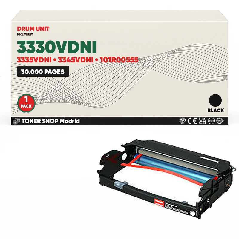 BDink Tambor de Imagen Compatible Xerox 3330VDNI/3335VDNI/3345VDNI (Drum)