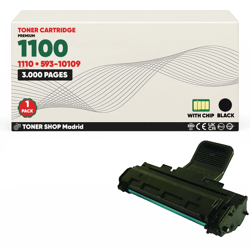 BDink Cartucho Tóner Compatible Dell 1100/1110 Negro