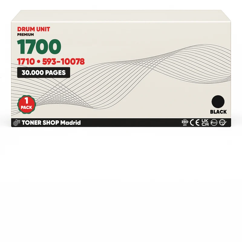 BDink Tambor de Imagen Compatible Dell 1700/1710 (Drum)