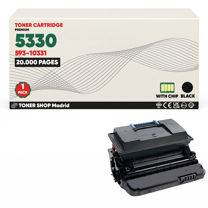 BDink Cartucho/s Tóner Compatible/s Dell 5330 Negro