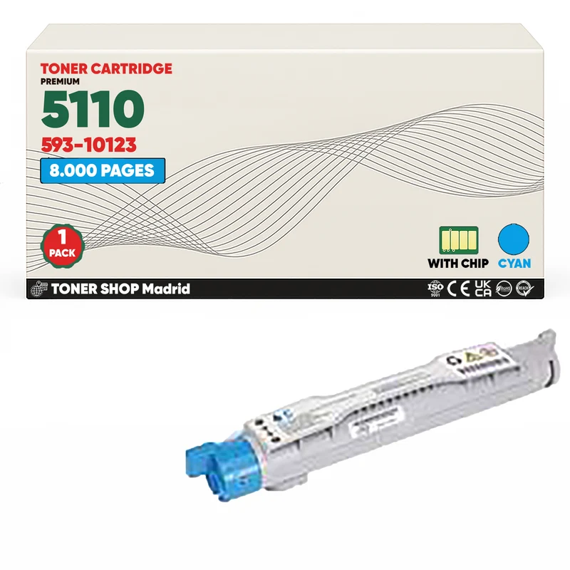 BDink Cartucho/s Tóner Compatible/s Dell 5110 Cyan & Magenta (Pack 2)