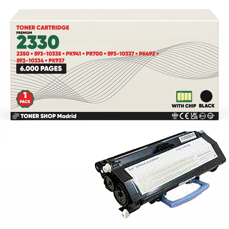 BDink Cartucho/s Tóner Compatible/s Dell 2330/2350 Negro