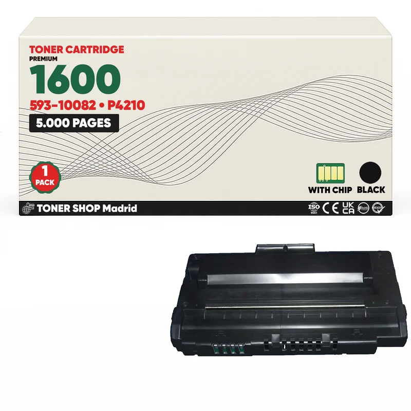 BDink Cartucho/s Tóner Compatible/s Dell 1600 Negro