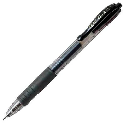 PILOT BOLÍGRAFO TINTA DE GEL G-2 RETRÁCTIL 0.7 NEGRO