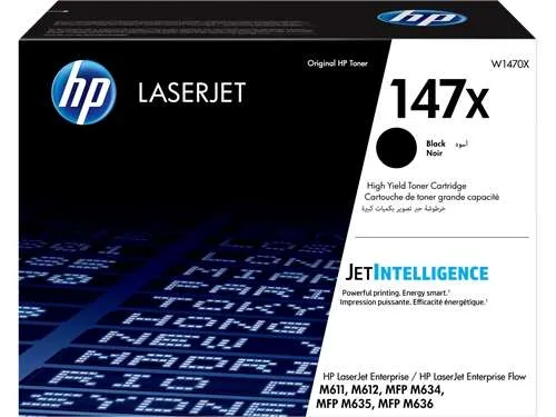 HP W1470X Negro Tóner Original - 147X