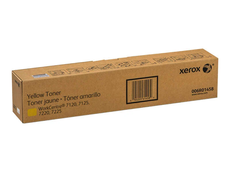 Xerox WorkCentre 7120/7125/7220/7225 Amarillo Tóner Original - 006R01458
