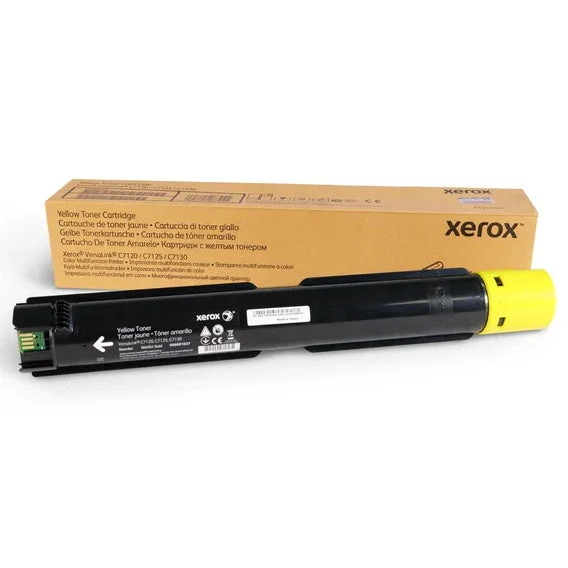 Xerox VersaLink C7120 C7125 C7130 Amarillo Tóner Original - 006R01827