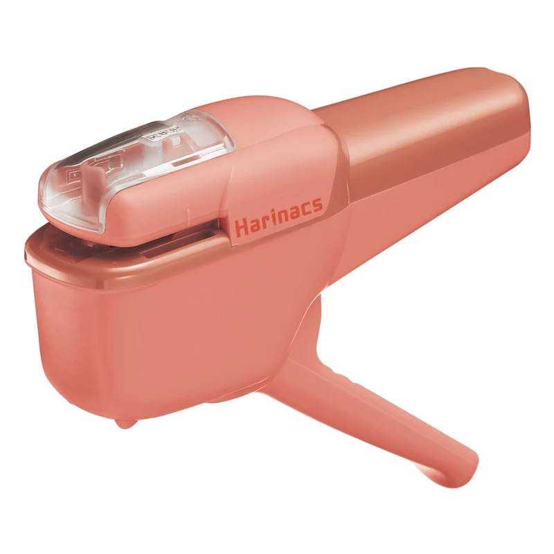 Kokuyo Harinacs Handy 10-Sheet Stapler Salmon Pink SLN-MSH110VP